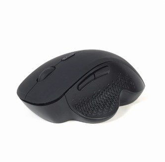 GEMBIRD myš MUSW-6B-02, černá, bezdrátová, USB nano receiver