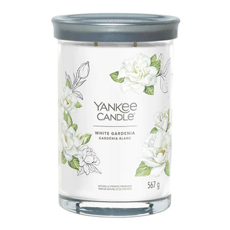 Svíčka ve skleněném válci Yankee Candle, Bílá gardénie, 567 g