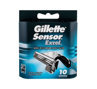 Gillette Sensor Excel Náhradní břit 10 ks pro muže