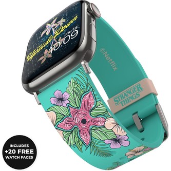 Moby Fox Stranger Things - Demogorgon Paradise řemínek pro Apple Watch (38/40/42/44 mm) a chytré hod
