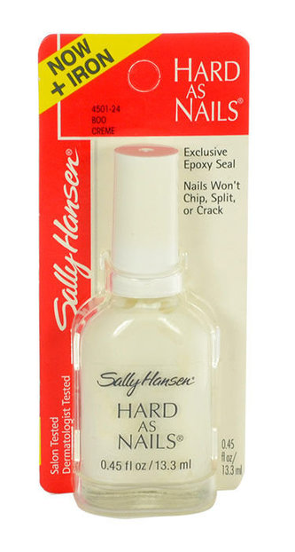 Sally Hansen Hard As Nails Lak na nehty 13,3 ml 24 Boo Creme pro ženy