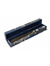 NŮŽ NA DORTY Z NEREZOVÉ OCELI DANUBE BLUE GOLD S KERAMICKOU RUKOJETÍ
