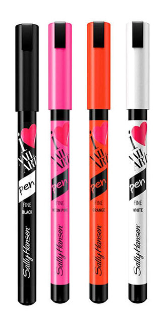 Sally Hansen I Love Nail Art Pen Lak na nehty 1,2 ml 410 Black pro ženy