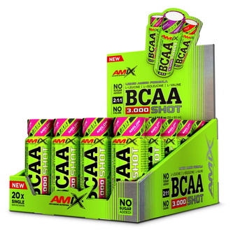 BCAA 3000 SHOT Melon, 20x60ml (meloun)