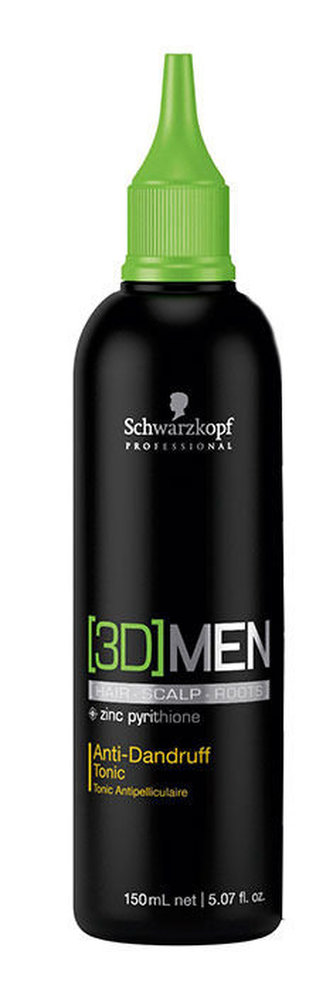 Schwarzkopf 3DMEN Přípravek proti lupům Anti Dandruff Tonic 150 ml pro muže Schwarzkopf 3DMEN Přípravek proti lupům Anti Dandruff Tonic 150 ml pro muže
