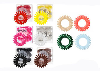Invisibobble The Traceless Hair Ring Gumička na vlasy 3 ks Roses pro ženy