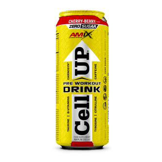 Amix CellUP PreWorkout Drink 500 ml cherry berry (višeň)
