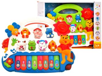 Dětské interaktivní Piáno se zvuky zvířat