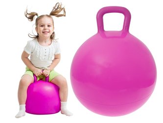 Hopsadlo Klokan skákací míč 45cm růžový