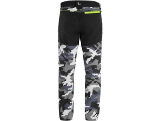 Kalhoty CXS DIXON, pánské, šedo-bílé (maskáč), vel. M