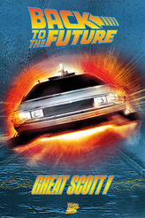 Plakát Back To The Future|Návrat do budoucnosti: Great Scott! (61 x 91,5 cm)