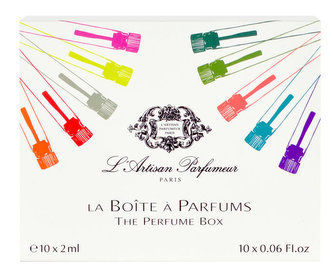 L´Artisan Parfumeur Mini Set 2 Batucada+Caligna+Fou d´Absinthe+La Chasse aux Papillons+Ambre Extreme+Mure et Musc Ext.+ Nuit de Tubereuse+Premier Figuier+ Seville a l´aube+Timbuktu