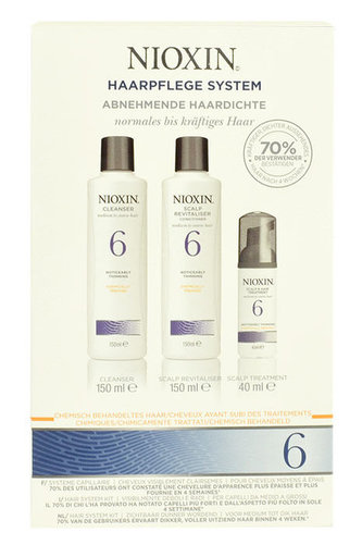 Nioxin System 6 šampon 150 ml + kondicionér 150 ml + vlasová péče 40 ml