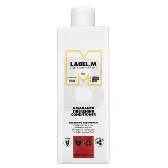 Vlasová kosmetika  v naší nabídce nese jména těch nejslavnějších kadeřnických značek. Kondicionéry značky Label.M z kolekce  byly vytvořeny pro slabé vlasy speciálně pro ženy. Tento kadeřnický zázrak má objem 300 ml.