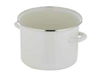 HRNEC SMALTOVANÝ 22CM 5,2L KRÉMOVÝ