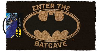 Rohožka DC Comics|Batman: Welcome To The Batcave (60 x 33 cm) černá