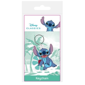 Přívěsek na klíče/Klíčenka Lilo & Stitch gumový 9cm mix druhů v sáčku