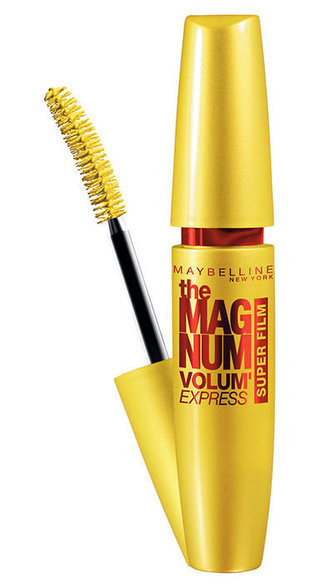 Maybelline The Magnum Volum Express Řasenka Super Film 9,2 ml Black pro ženy