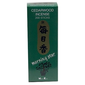 Japonské vonné tyčinky Nippon M/S 200 ks Cedarwood Japonské vonné tyčinky Nippon M/S 200 ks Cedarwood