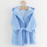 Dětský froté župan New Baby Comfortably blue - velikost 104/110