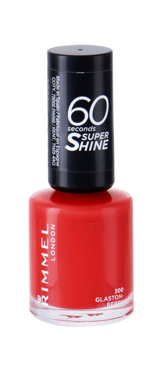 Rimmel London 60 Seconds Lak na nehty By Rita Ora 8 ml 300 Glaston-Berry pro ženy