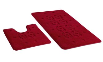 SADA STANDARD 60x100 + 60x50 cm - bordová stopa