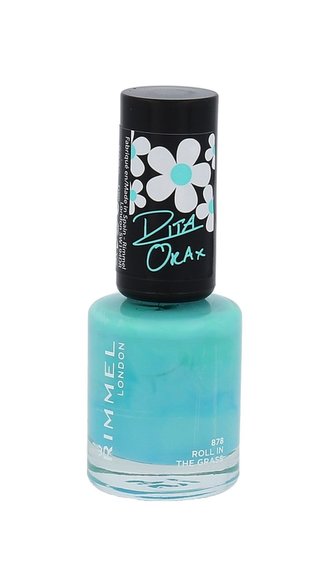 Rimmel London 60 Seconds Lak na nehty By Rita Ora 8 ml 878 Roll In The Grass pro ženy