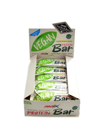 Amix - Vegan protein bar 20x45g - coconut