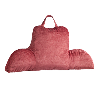 Polštář - opěrka na čtení - růžová - cca 50x100 cm Polštář - opěrka na čtení - růžová - cca 50x100 cm