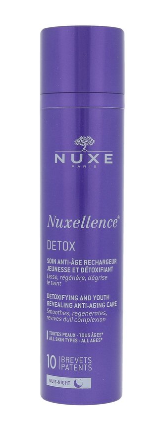 NUXE Nuxellence Noční pleťový krém Detox Anti-Aging Night Care 50 ml pro ženy