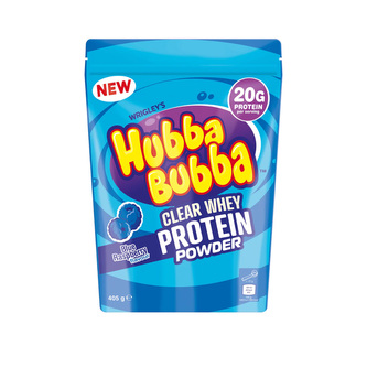Hubba Bubba Protein 405 g blue raspberry (modrá malina)