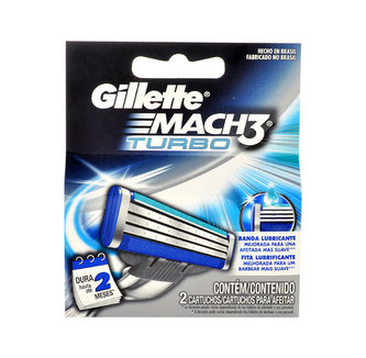 Gillette Mach3 Turbo Náhradní břit 10 ks pro muže Gillette Mach3 Turbo Náhradní břit 10 ks pro muže
