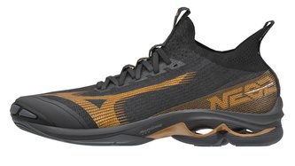Mizuno WAVE LIGHTNING NEO2/BlkOyster/MPGold/IronGat Velikost boty: 44.5/10.0
