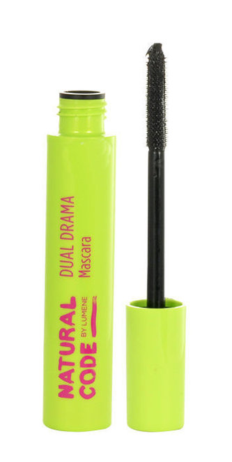 Lumene Natural Code Dual Drama Řasenka 12 ml Black pro ženy Lumene Natural Code Dual Drama Řasenka 12 ml Black pro ženy