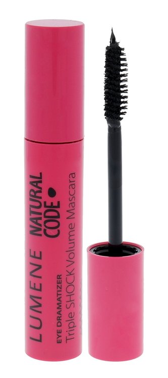 Lumene Natural Code Eye Dramatizer Řasenka Triple Shock 9 ml 01 Triple Black pro ženy