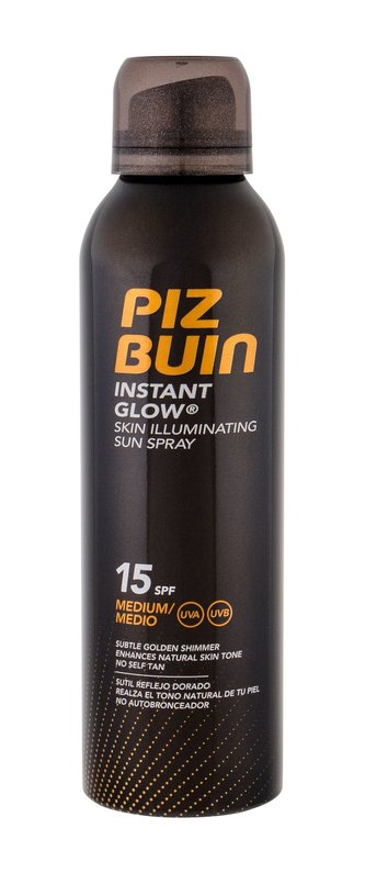 PIZ BUIN Instant Glow Opalovací přípravek na tělo Spray 150 ml SPF15 pro ženy