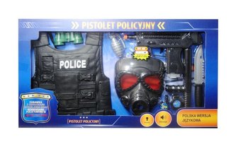 Zestaw policyjny z polskim modułem głosowym