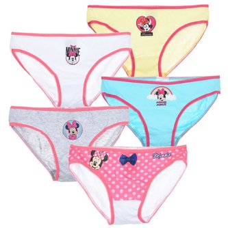 SADA 5 KS KALHOTKY MINNIE - velikost 8-10