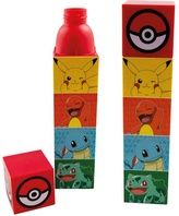 Plastová láhev na pití s víčkem Pokémon: Postavy (objem 650 ml)