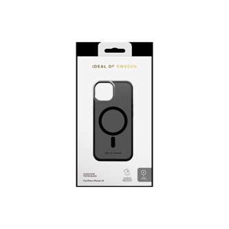 iDeal Of Sweden Clear zadní kryt s MagSafe iPhone 15 černý
