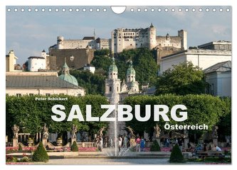 Salzburg - Österreich (Wandkalender 2024 DIN A4 quer), CALVENDO Monatskalender
