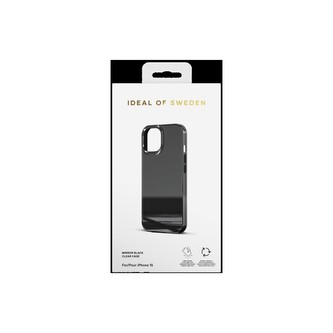iDeal Of Sweden Clear zadní kryt iPhone 15 Mirror Black