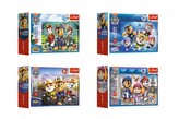Minipuzzle miniMAXI 20 dílků Tlapková patrola/Paw Patrol 4 druhy v krabičce 11x8x4cm - cena za 1 KS