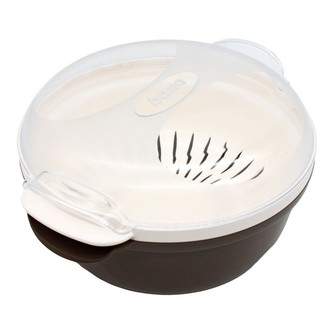 BAMA Plastový hrnec COOKY, 1,8l, barva hnědá