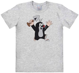 Pánské tričko Krteček: Juhu! (XL) šedá bavlna