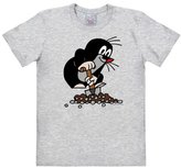 Pánské tričko Krteček: Rýč a kopec (L) šedá bavlna