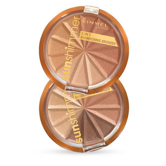 Rimmel London Sun Shimmer Bronzer 3in1 9,9 g 001 Gold Princess pro ženy