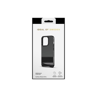 iDeal Of Sweden Clear zadní kryt iPhone 15 Pro Mirror Black