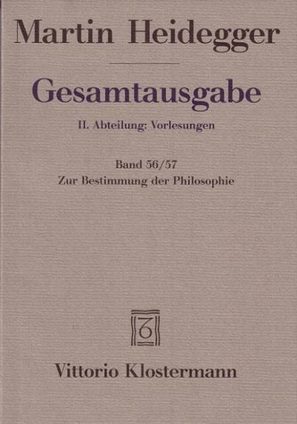 Zur Bestimmung der Philosophie