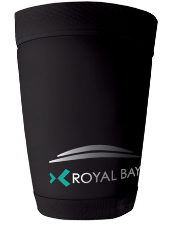 Royal Bay - Extreme kompresní stehenní návleky - černé L